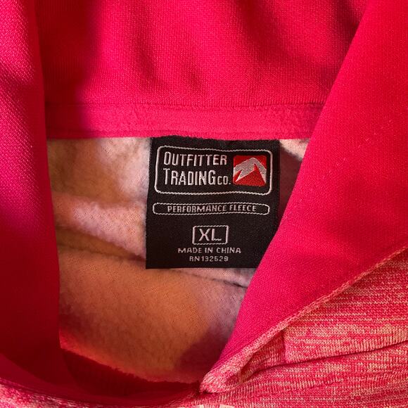 Outfitter Trading Co. Women Sweatshirt size L Hoodie Lake Tahoe California Pink - Picture 7 of 11